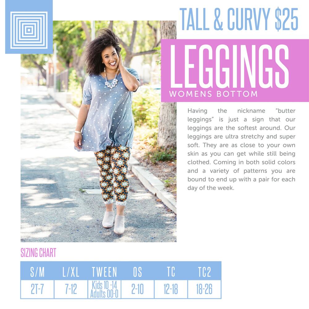 LuLaRoe TC Leggings Purple Orange Pink Floral Roses Fall Tall Curvy Buttery Soft - Picture 6 of 8